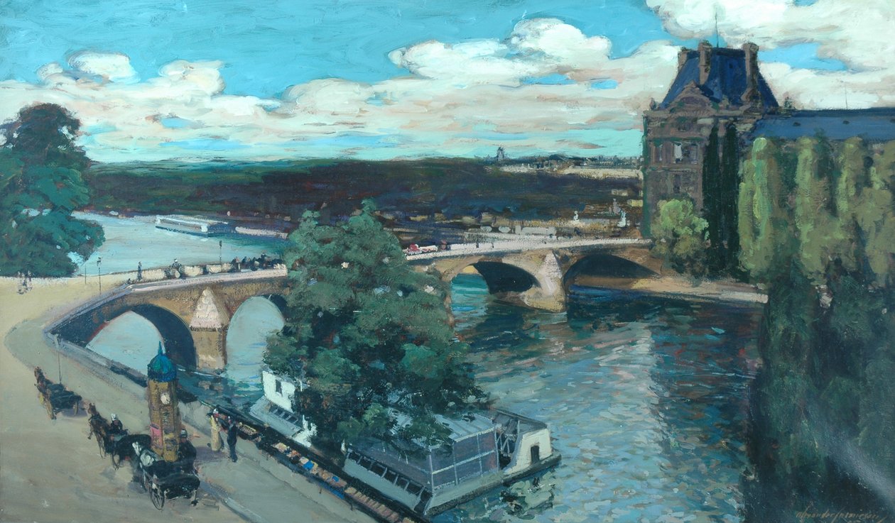 Seinen, Paris, 1907 av Alexander Jamieson