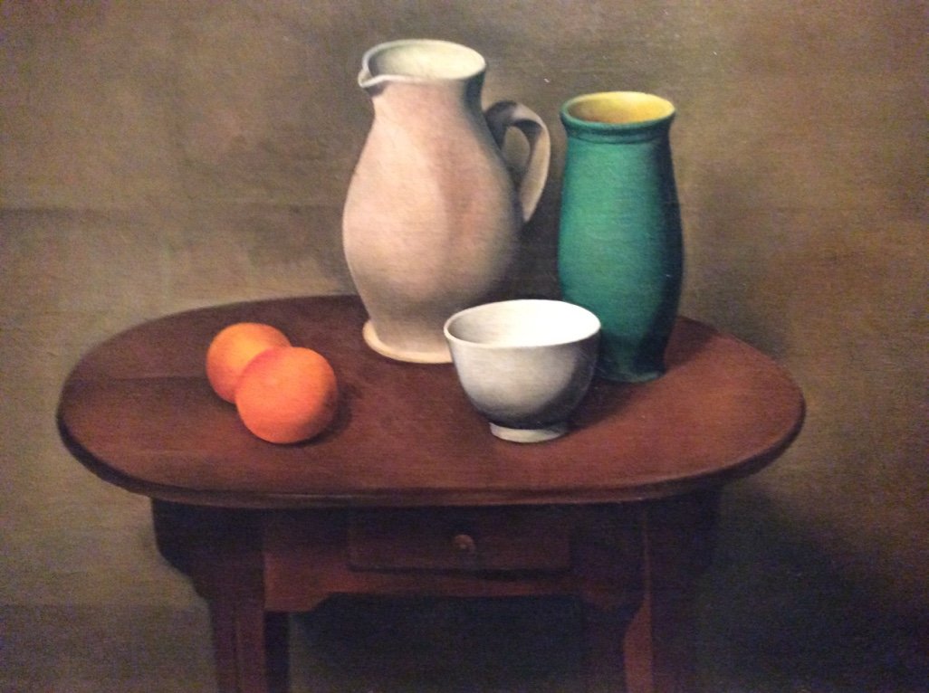 Atelierbordet av Alexander Kanoldt