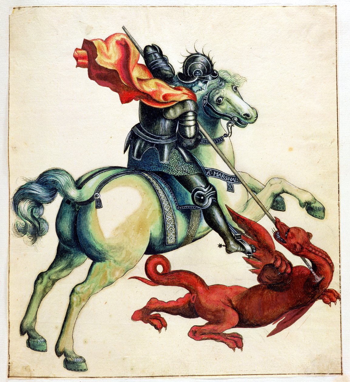 St. George and the Dragon, fra 