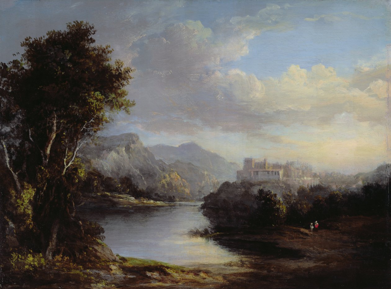 Klassisk landskap av Alexander Nasmyth