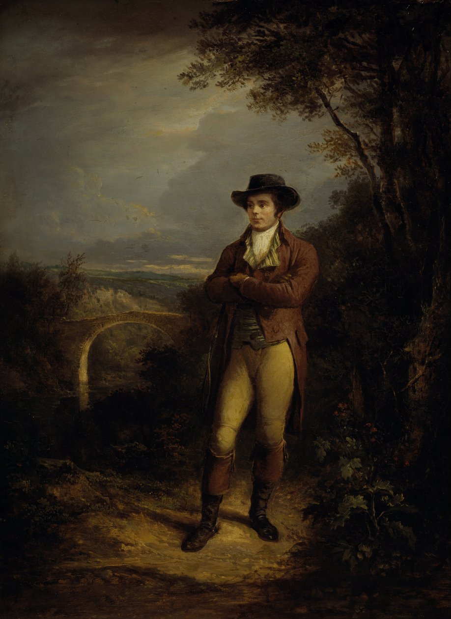 Robert Burns, 1759 av Alexander Nasmyth