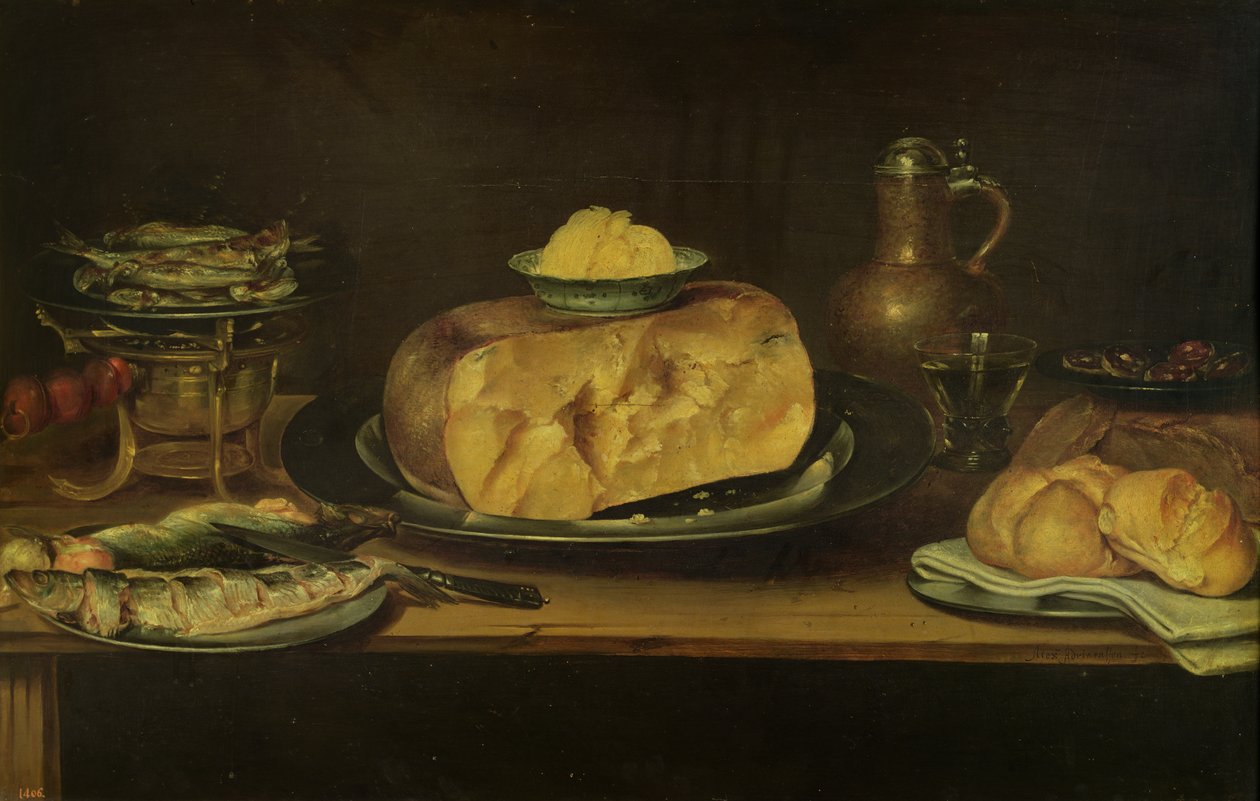 Stilleben av Alexander van Adriaenssen