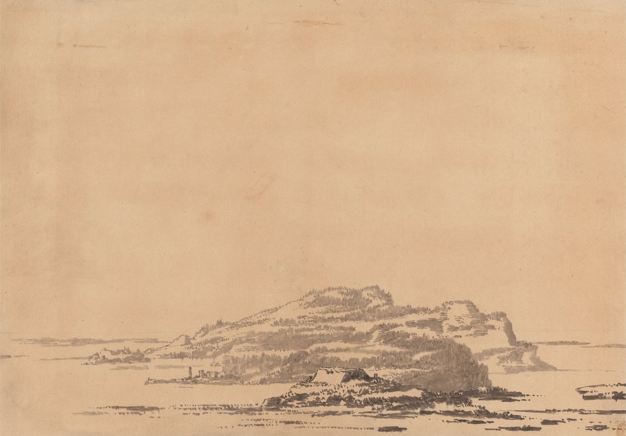 Fantastisk landskap av Alexander Cozens