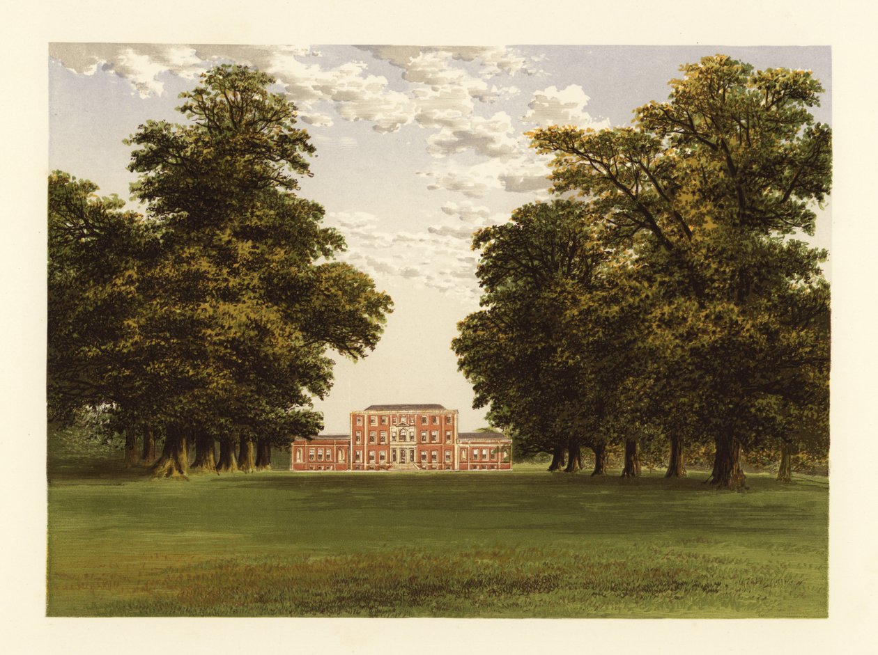 Aldby Park, Yorkshire, England. av Alexander Francis (after) Lydon