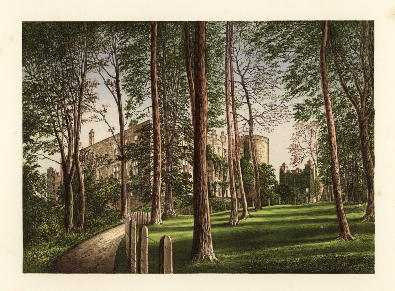 Appleby Castle, Westmorland, England. av Alexander Francis (after) Lydon