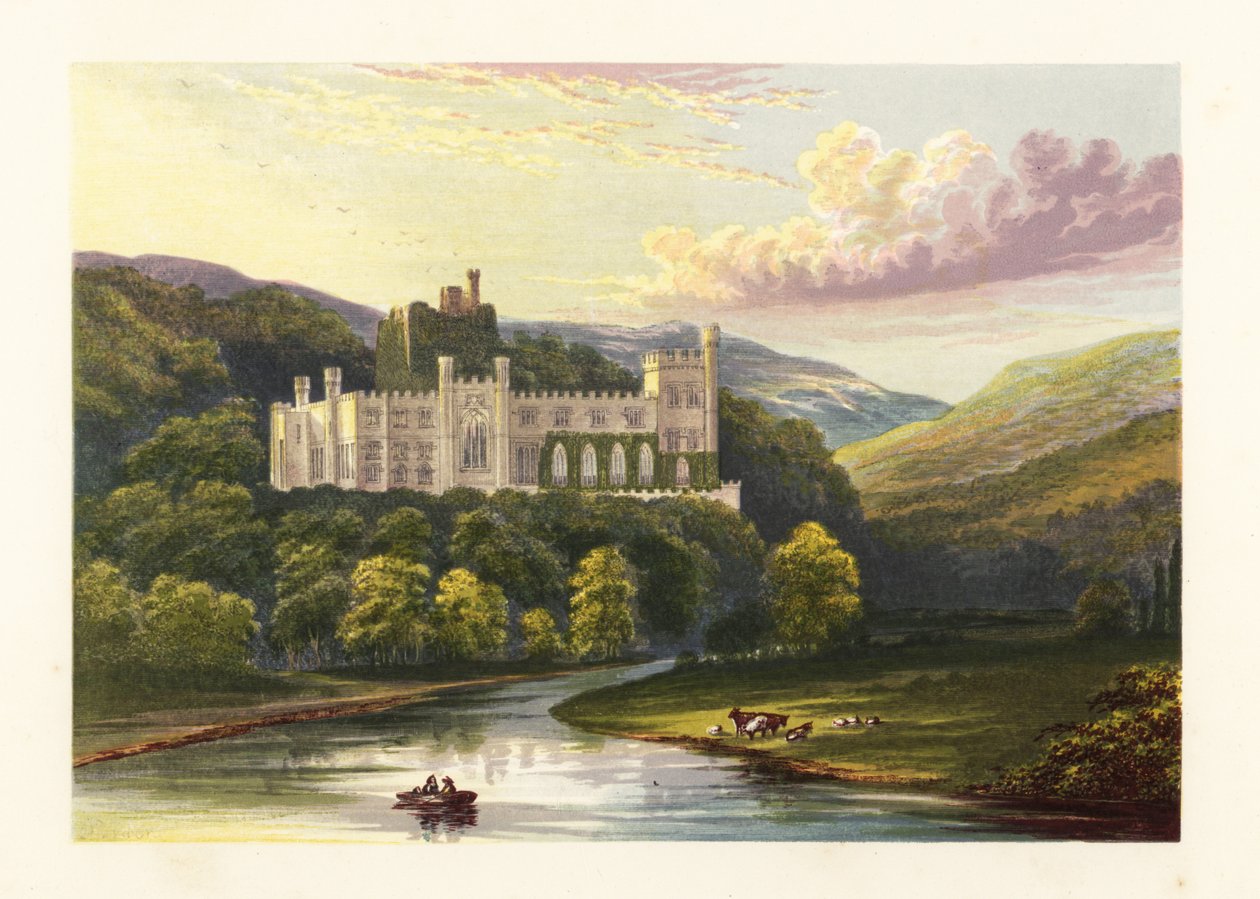Arundel Castle, Sussex, England. av Alexander Francis (after) Lydon