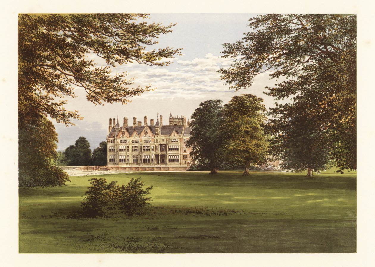 Bearwood, Berkshire, England. ,1880 (gravering) av Alexander Francis (after) Lydon