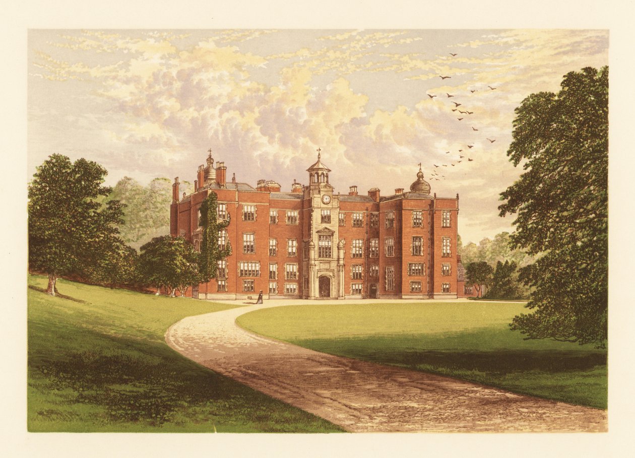 Beaudesert, Staffordshire, England. av Alexander Francis (after) Lydon