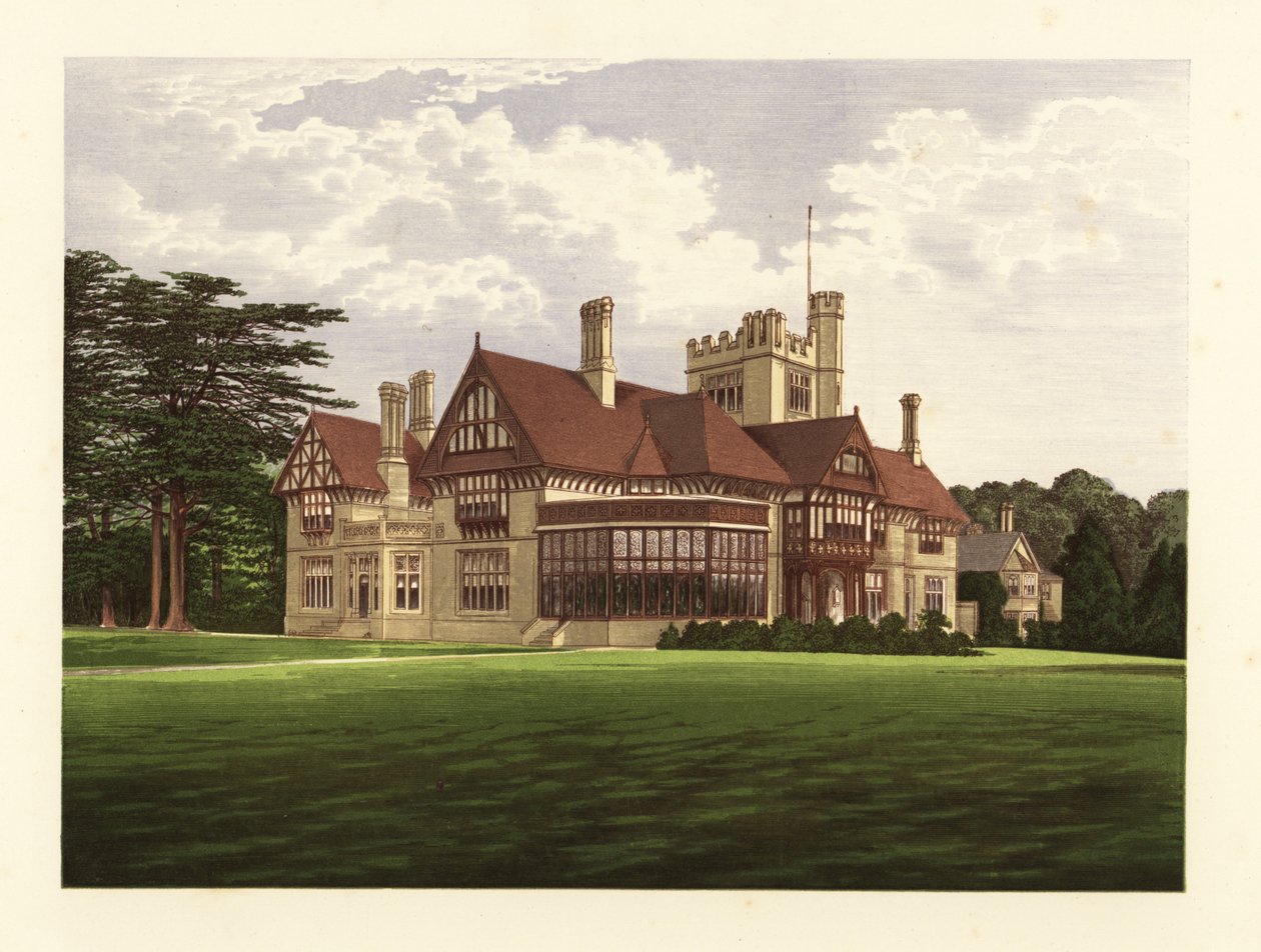 Cowdray Park, Sussex, England. av Alexander Francis (after) Lydon