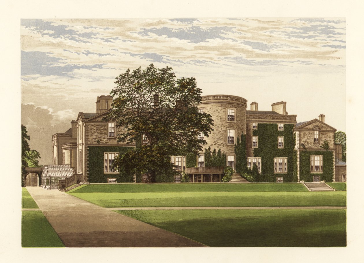 Galloway House, Wigtown, Skottland. av Alexander Francis (after) Lydon