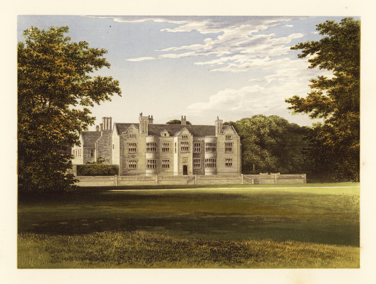 Glynde Place, Sussex, England. av Alexander Francis (after) Lydon