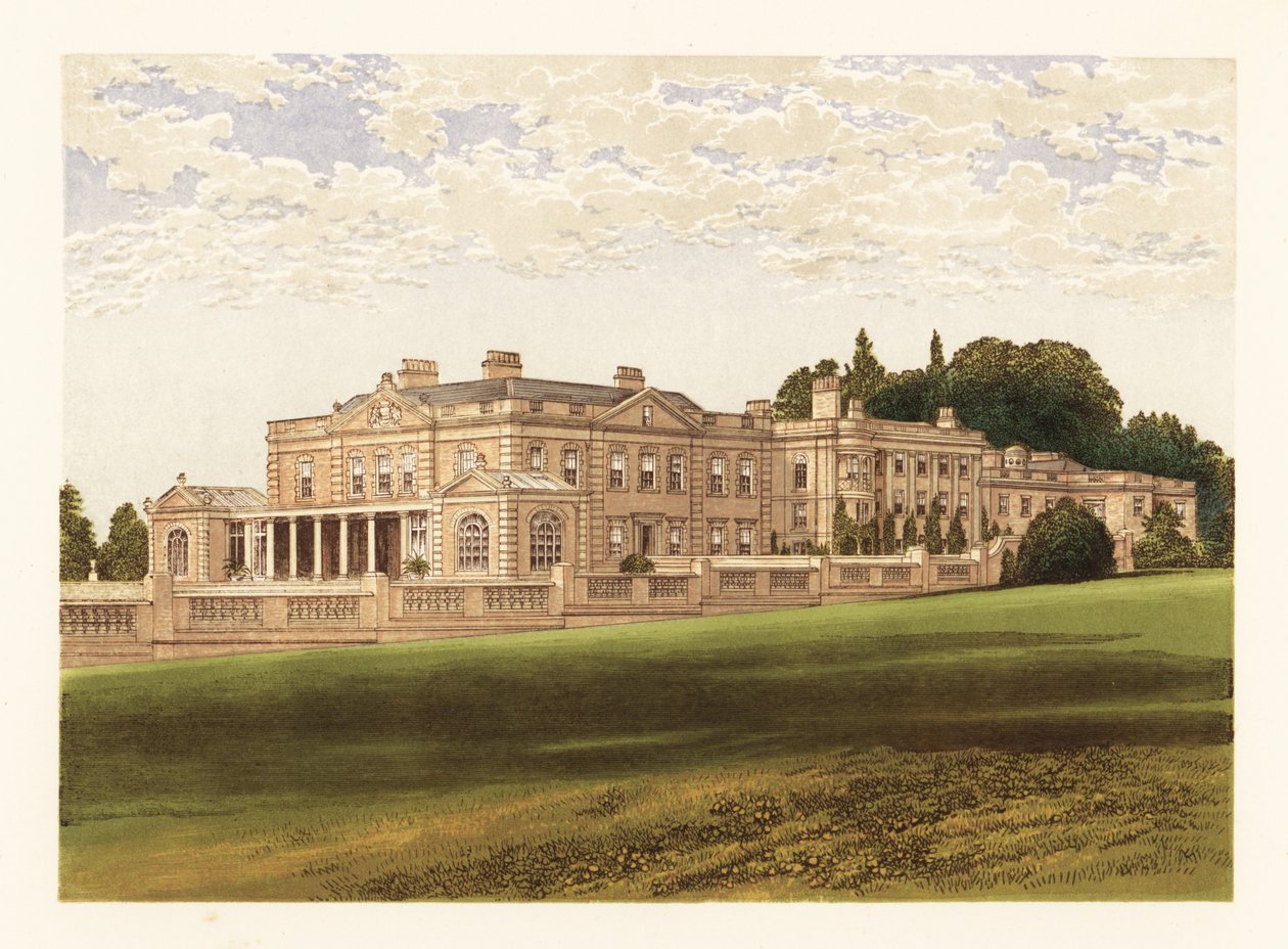 Gunton Park, Suffolk, England. av Alexander Francis (after) Lydon