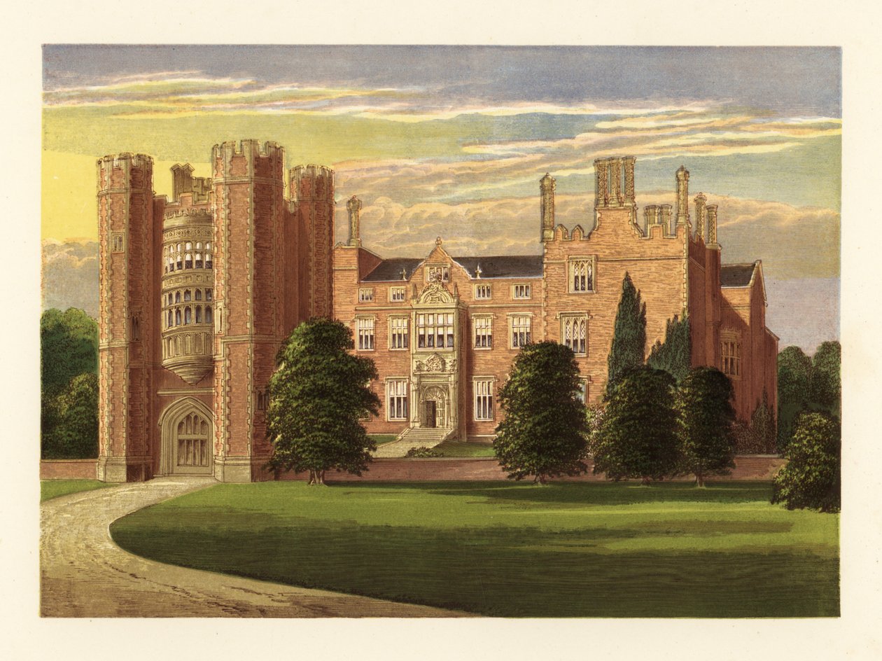 Kirtling Tower, Cambridgeshire, England. av Alexander Francis (after) Lydon