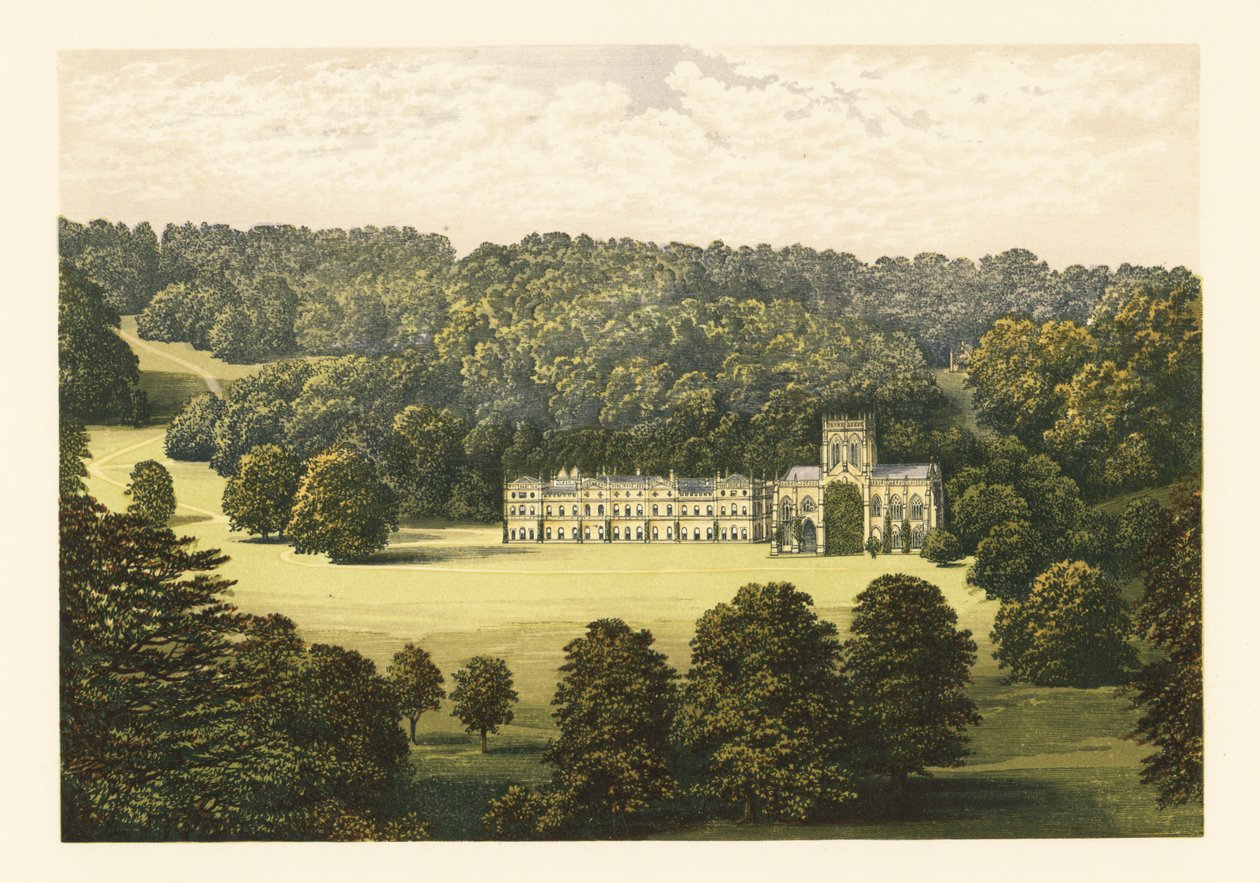Milton Abbey, Dorsetshire, England. av Alexander Francis (after) Lydon