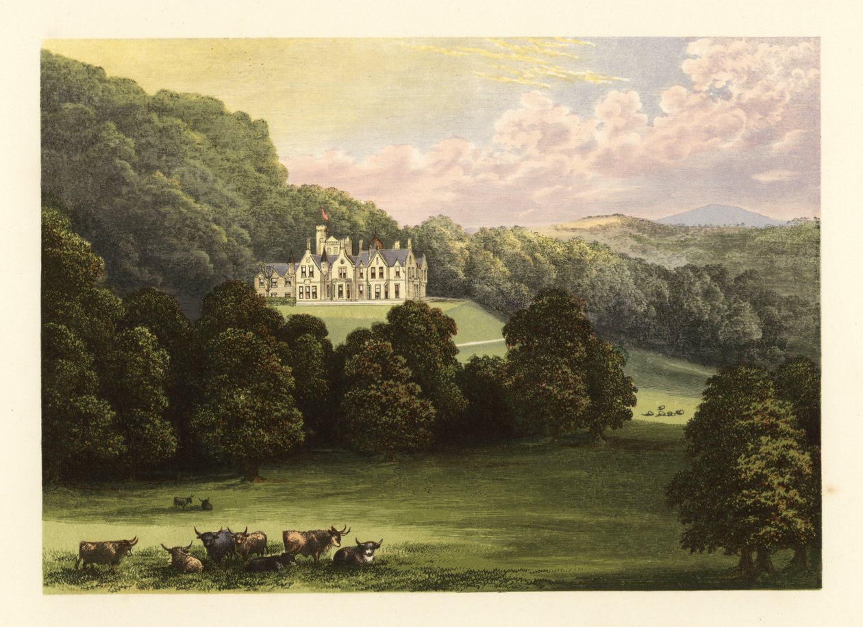 Philiphaugh, Selkirkshire, Skottland. av Alexander Francis (after) Lydon