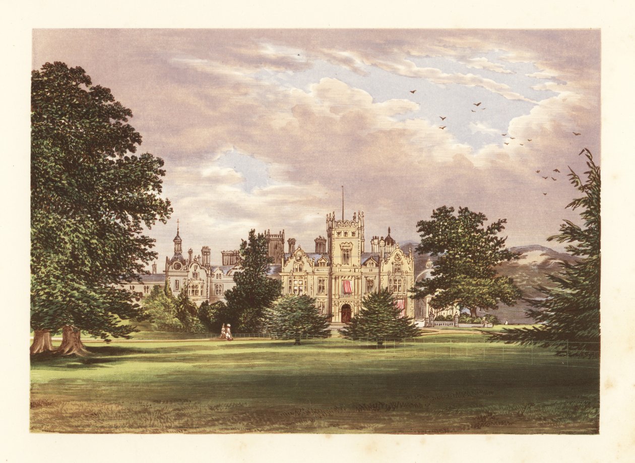 Preston Hall, Kent, England. av Alexander Francis (after) Lydon