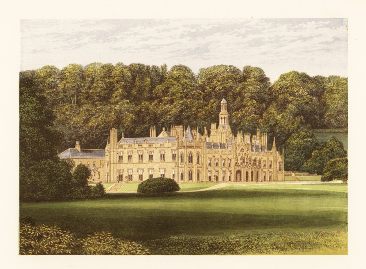 Shelton Abbey, County Wicklow, Irland. av Alexander Francis (after) Lydon