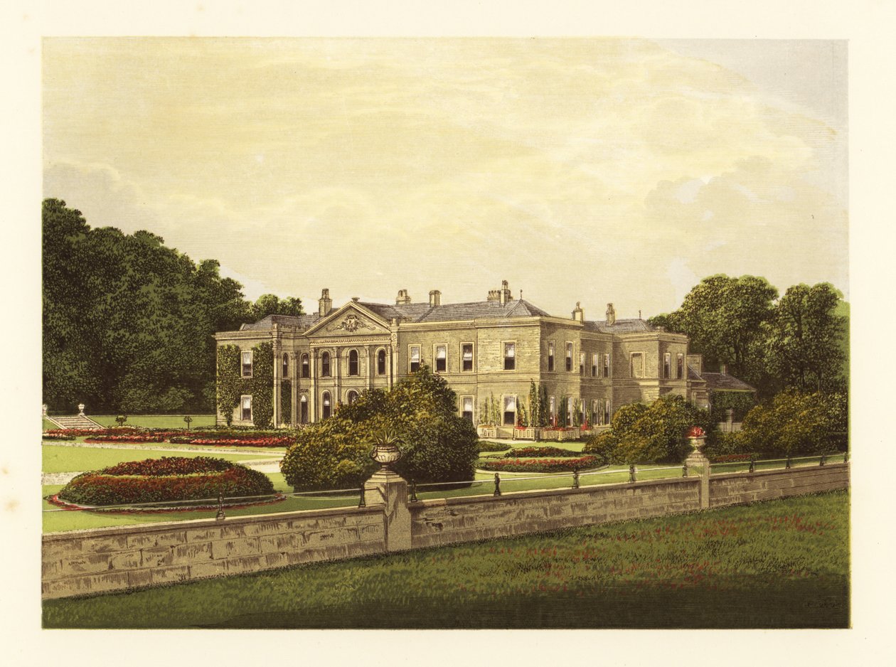 Studley Royal, Yorkshire, England. av Alexander Francis (after) Lydon