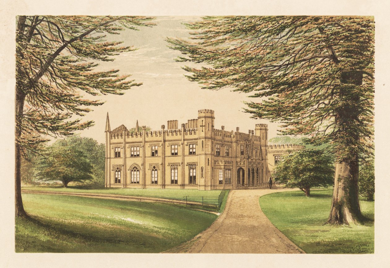 Thrybergh Park, Yorkshire, England. av Alexander Francis (after) Lydon