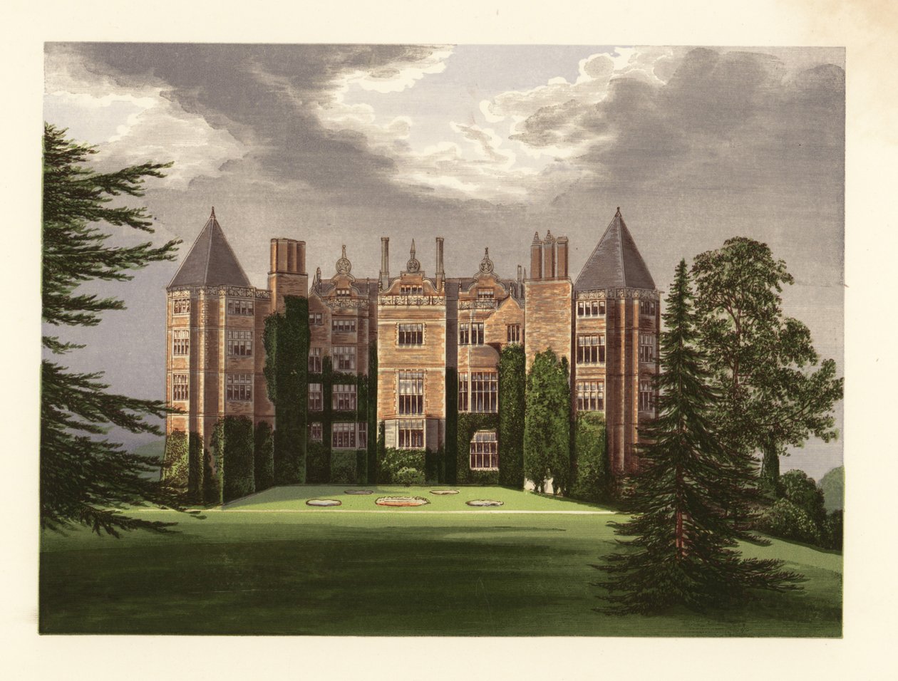 Westwood Park, Worcestershire, England. av Alexander Francis (after) Lydon