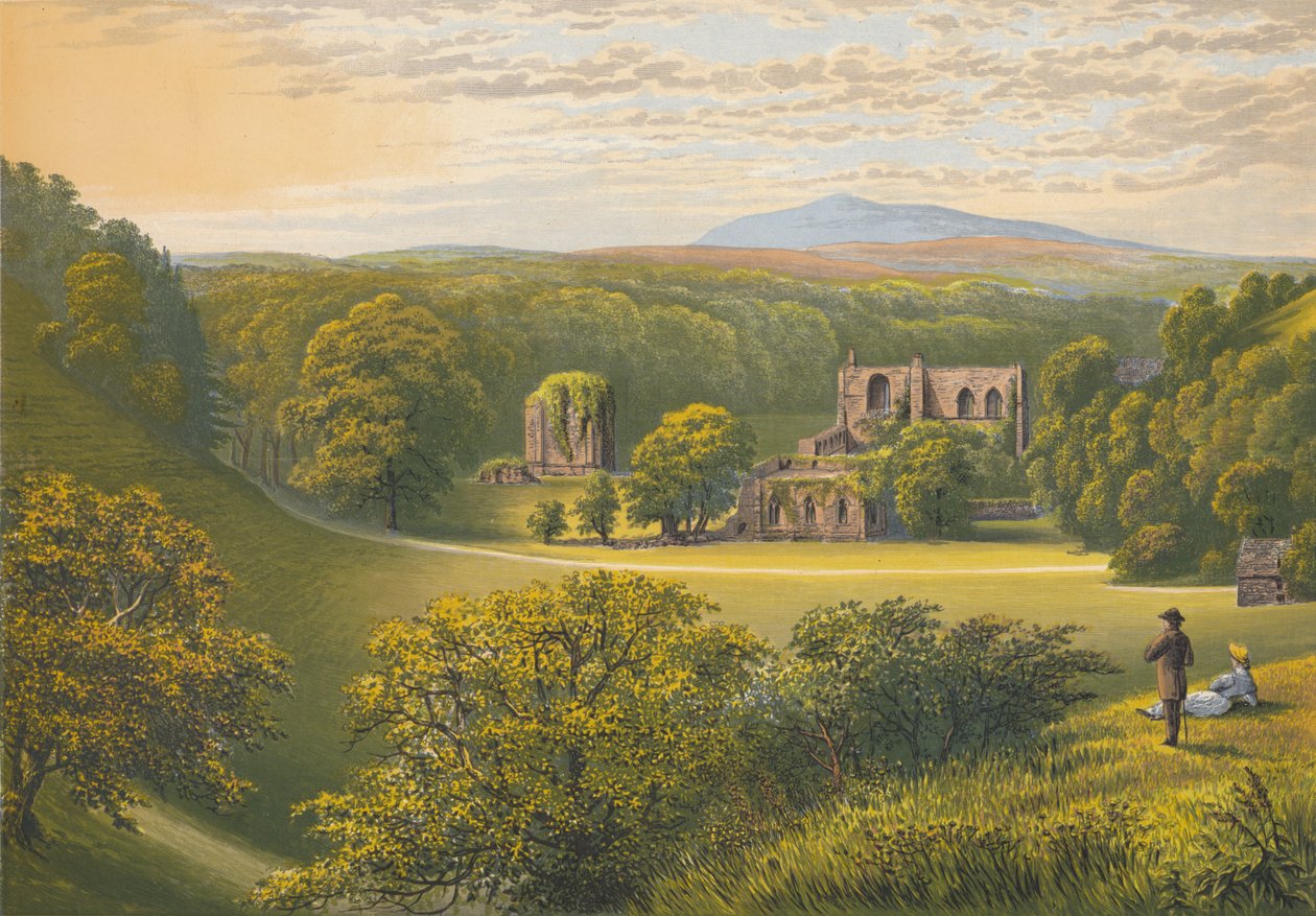 Furness Abbey, c1880, 1897 av Alexander Francis Lydon