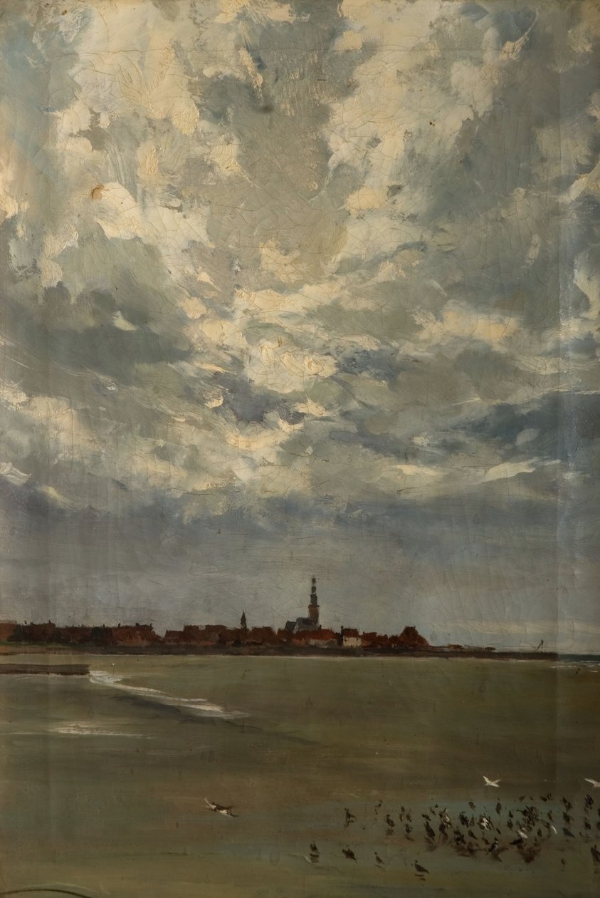 Hindelopen, Holland, 1875. av Alexander Friedrich Werner
