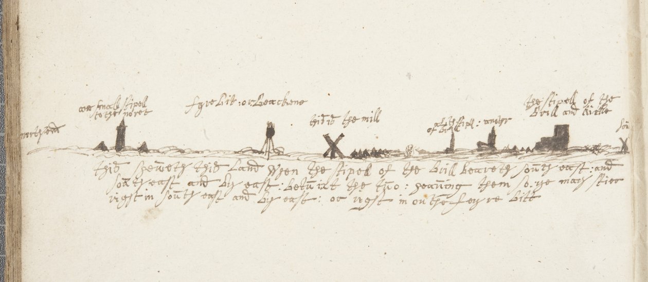 Journal of Alexander Gillespie, detalj, 1663 av Alexander Gillespie