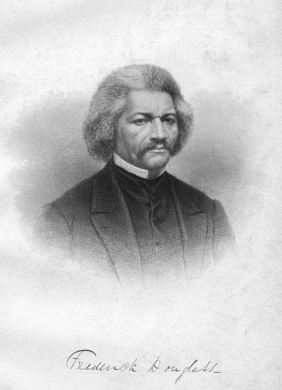Frederick Douglass, c1868. av Alexander Hay Ritchie