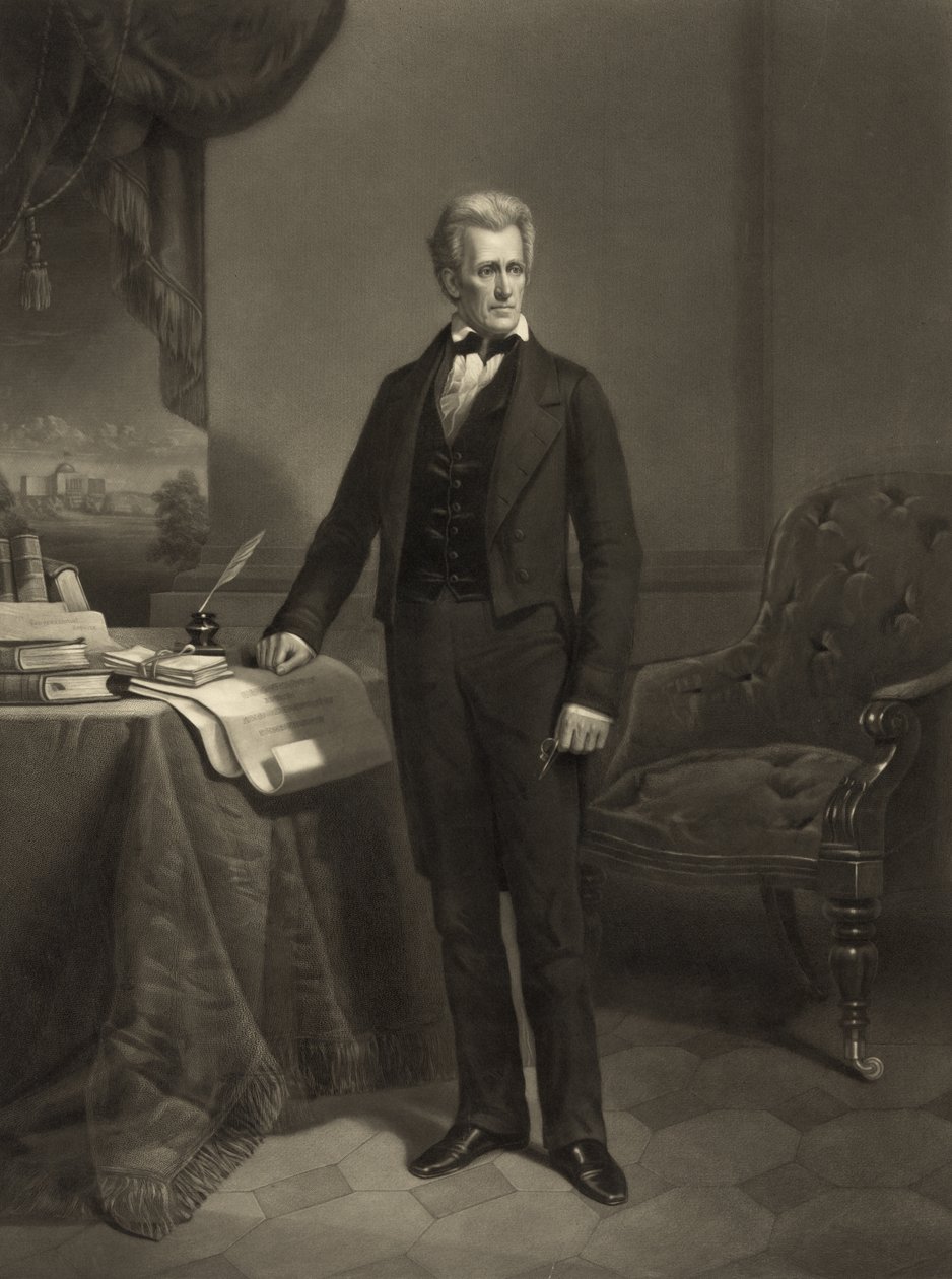 President Jackson, ca. 1860 av Alexander Hay Ritchie