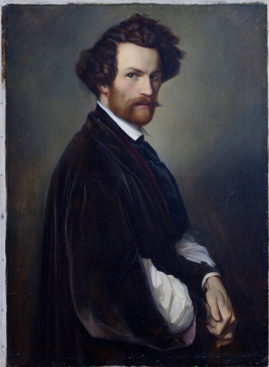 Selvportrett av Alexander Heubel