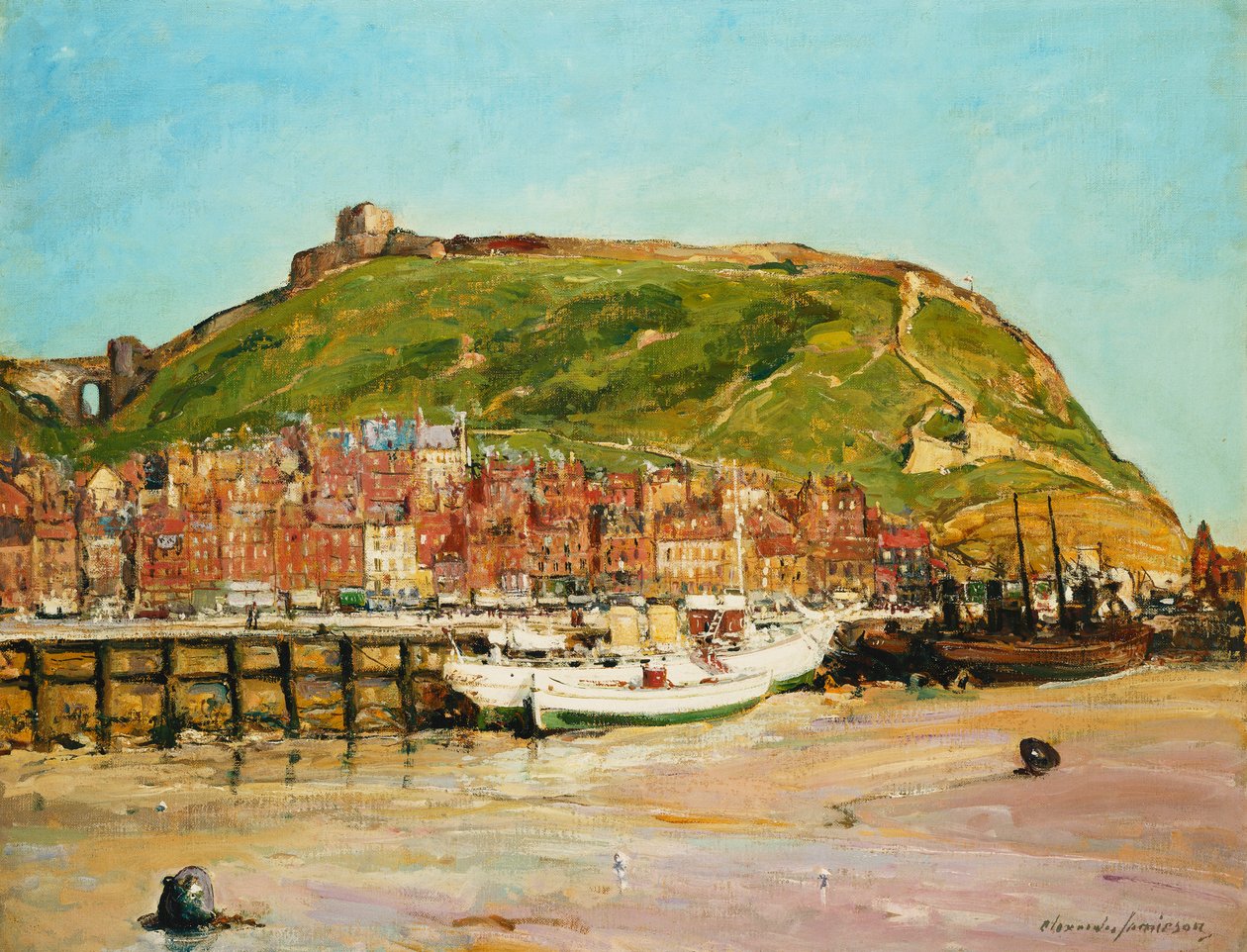 Scarborough Castle av Alexander Jamieson