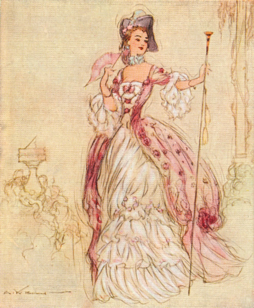 Madame de Pompadour, 1721-1764, 1937 av Alexander K. MacDonald