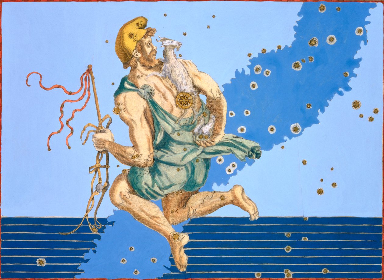 Constellation of Auriga, 1603 av Alexander Mair