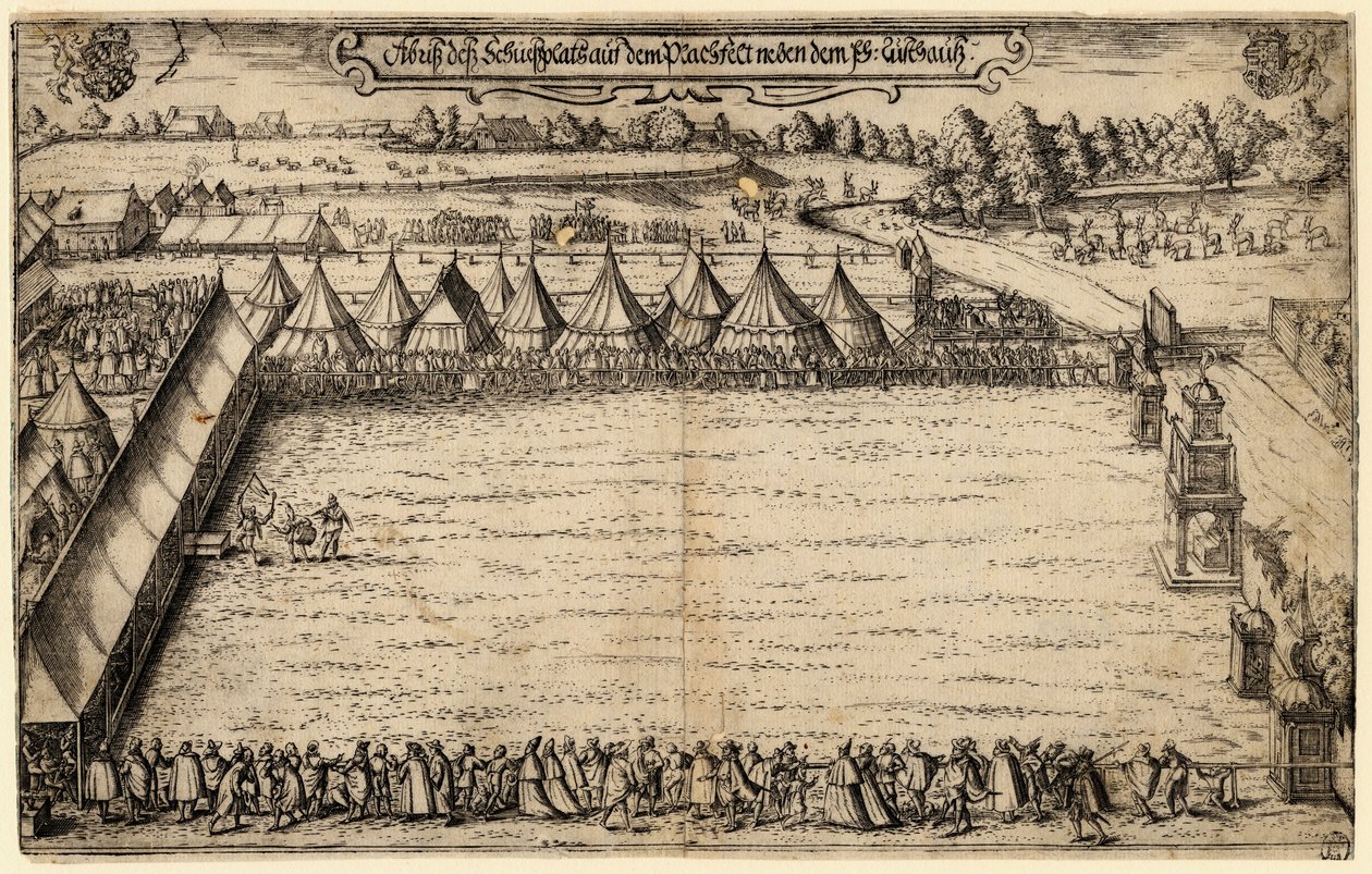 Armbrøstbueskytterne i München, 1599 av Alexander Mair