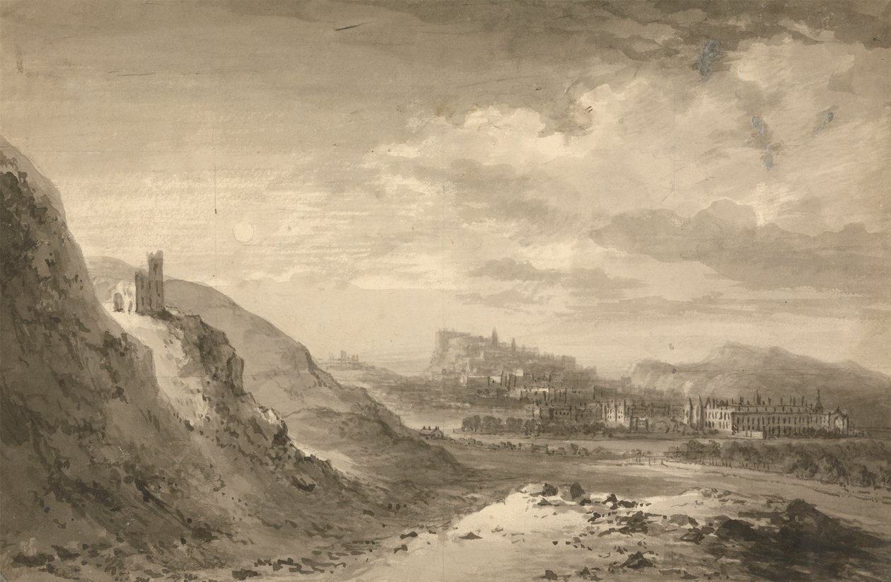 Edinburgh av Alexander Nasmyth