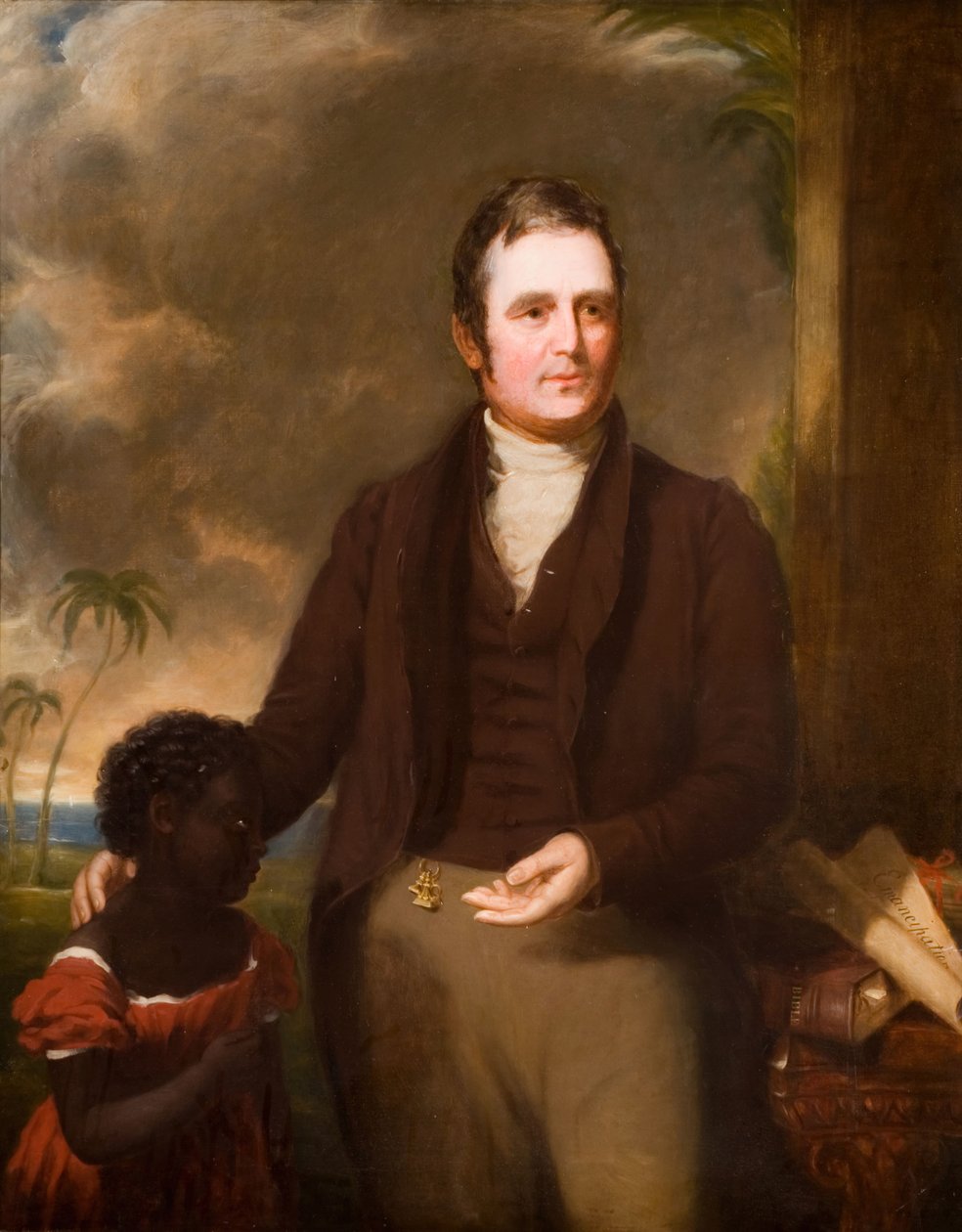 Portrett av Joseph Sturge, 1800-1850. av Alexander Rippingille