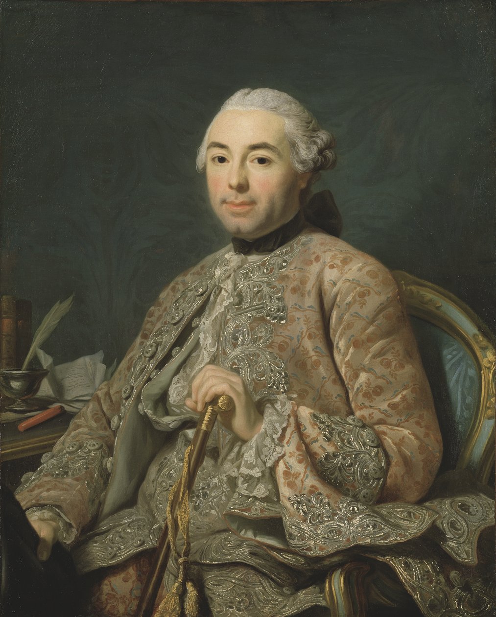Baron de Neubourg-Cromière, ca. 1756 av Alexander Roslin
