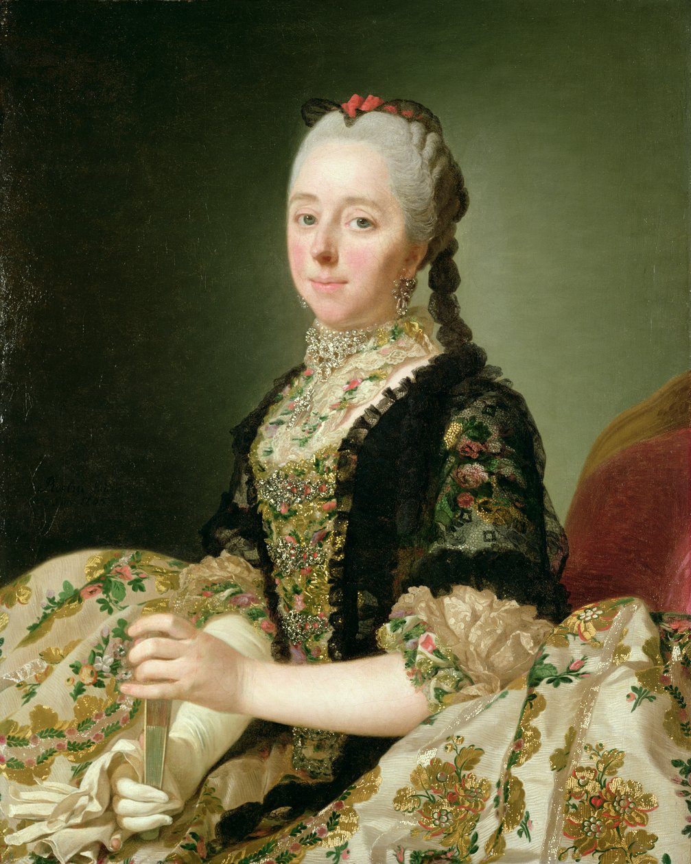 Isabella, grevinne av Hertford, 1765 av Alexander Roslin