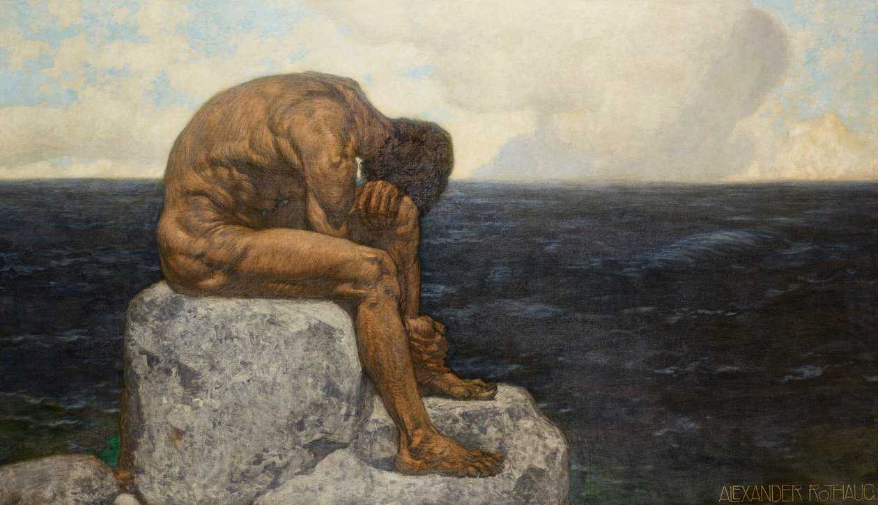 Odysseus (lengsel etter hjem) av Alexander Rothaug