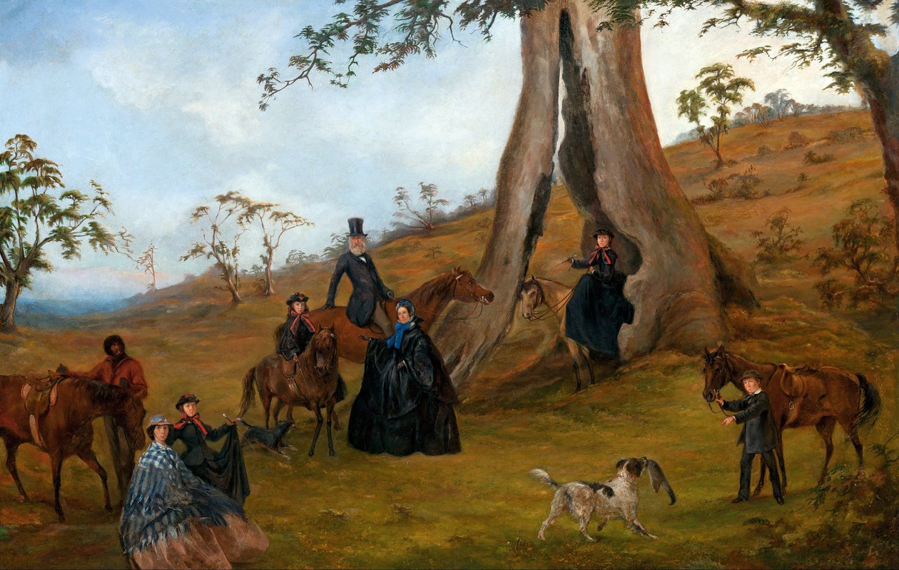 Familien Gilbert av Alexander Schramm