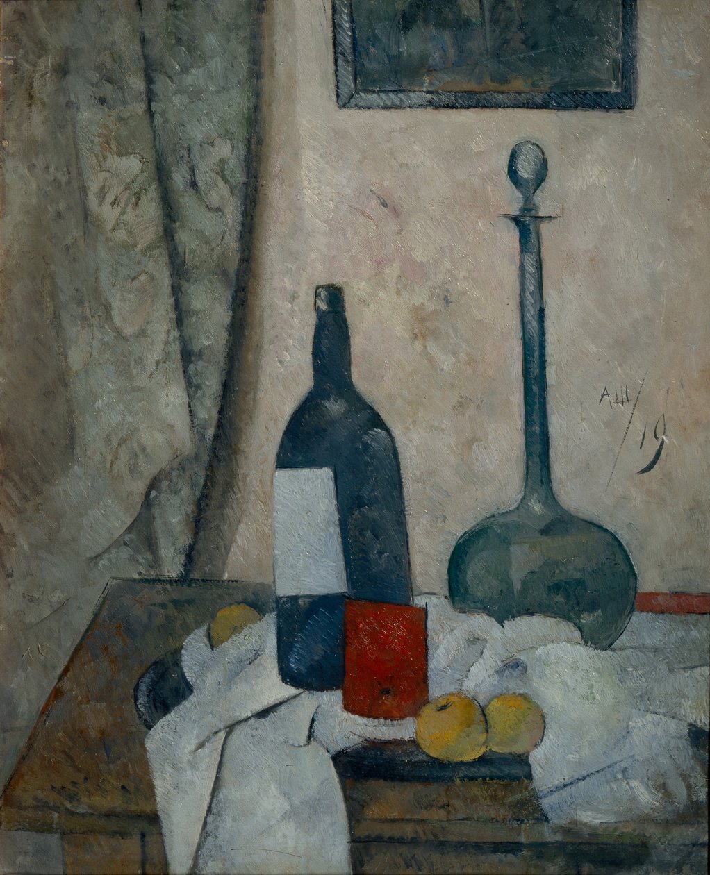 Stilleben, 1919 av Alexander Vasilyevich Shevchenko
