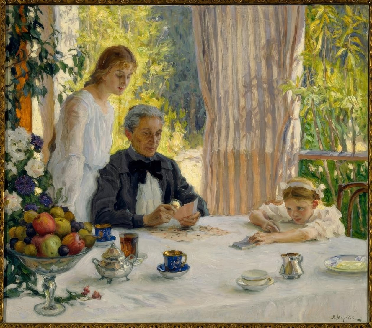 På balkongen av Alexander Viktorowitsch Morawow