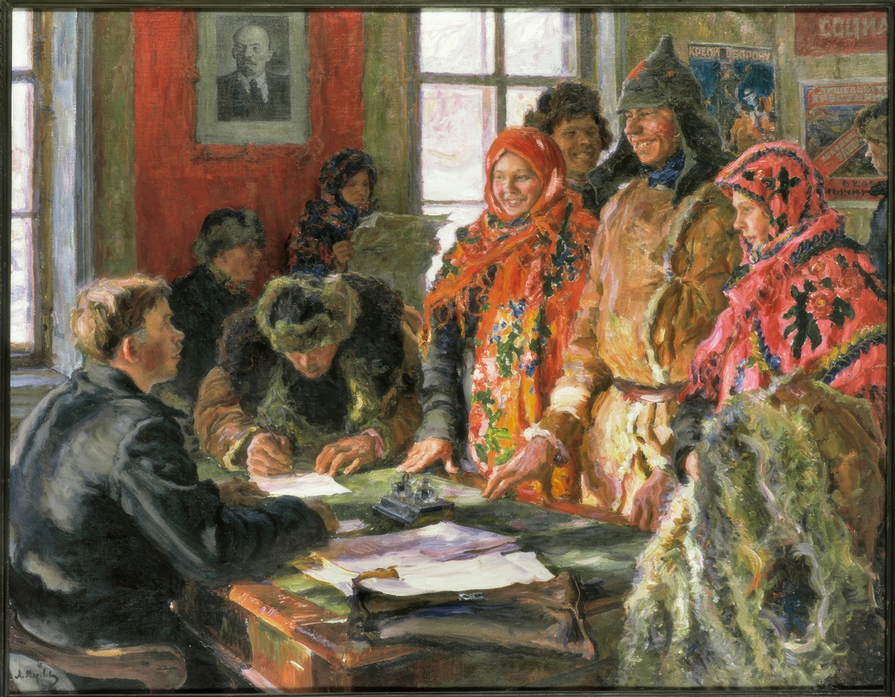 På distriktsregisteret av Alexander Viktorowitsch Morawow