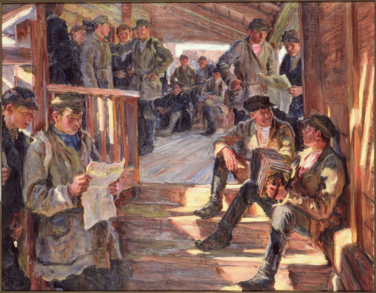 Et rekrutteringskontor av Alexander Viktorowitsch Morawow