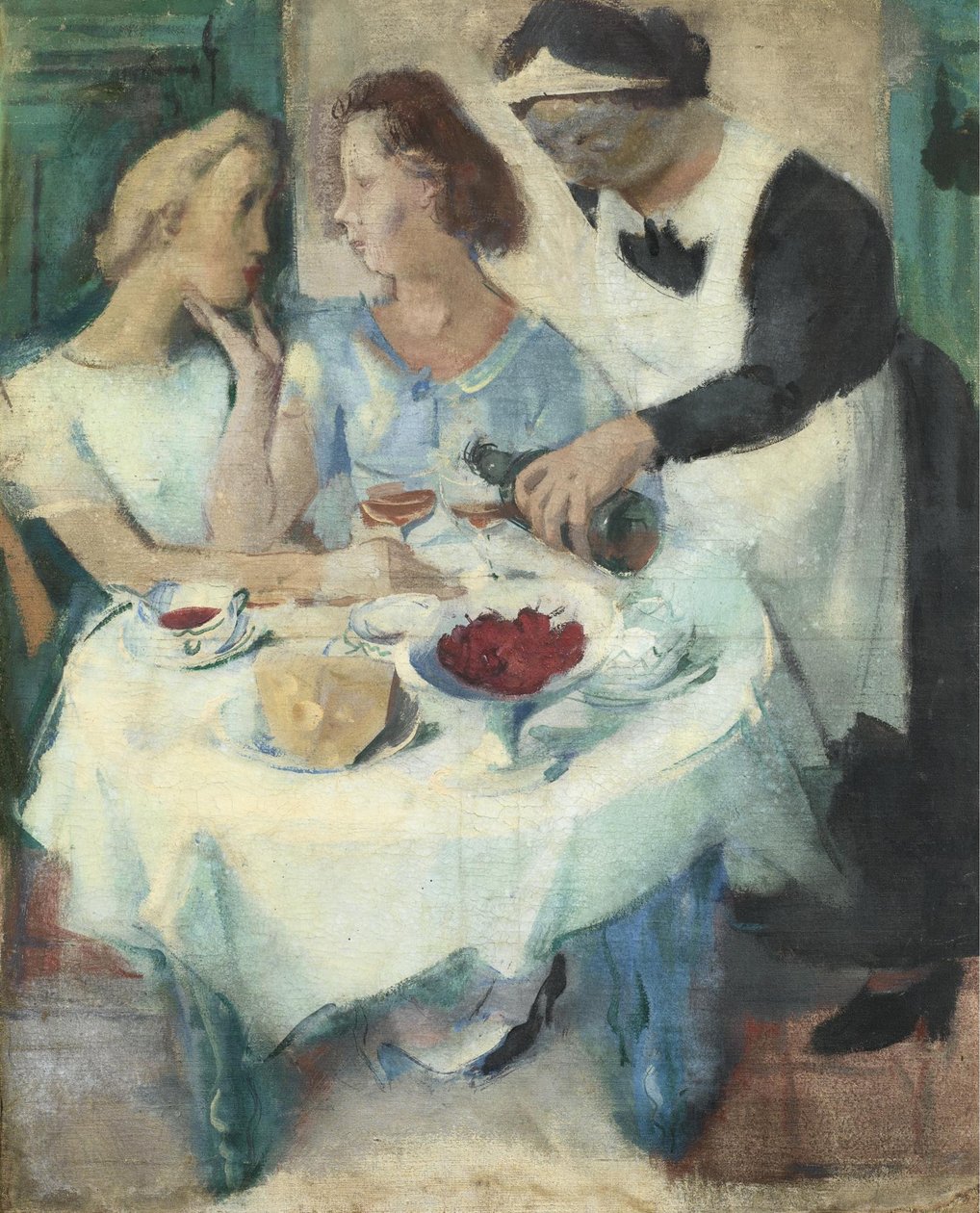 Cafe La Rotonde. av Alexander Yevgenyevich Yakovlev