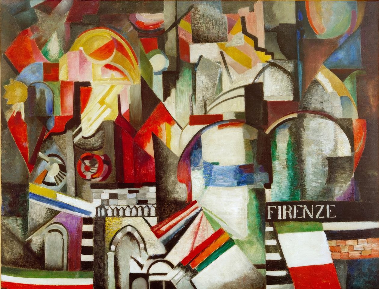 Firenze av Alexandra Alexandrowna Exter