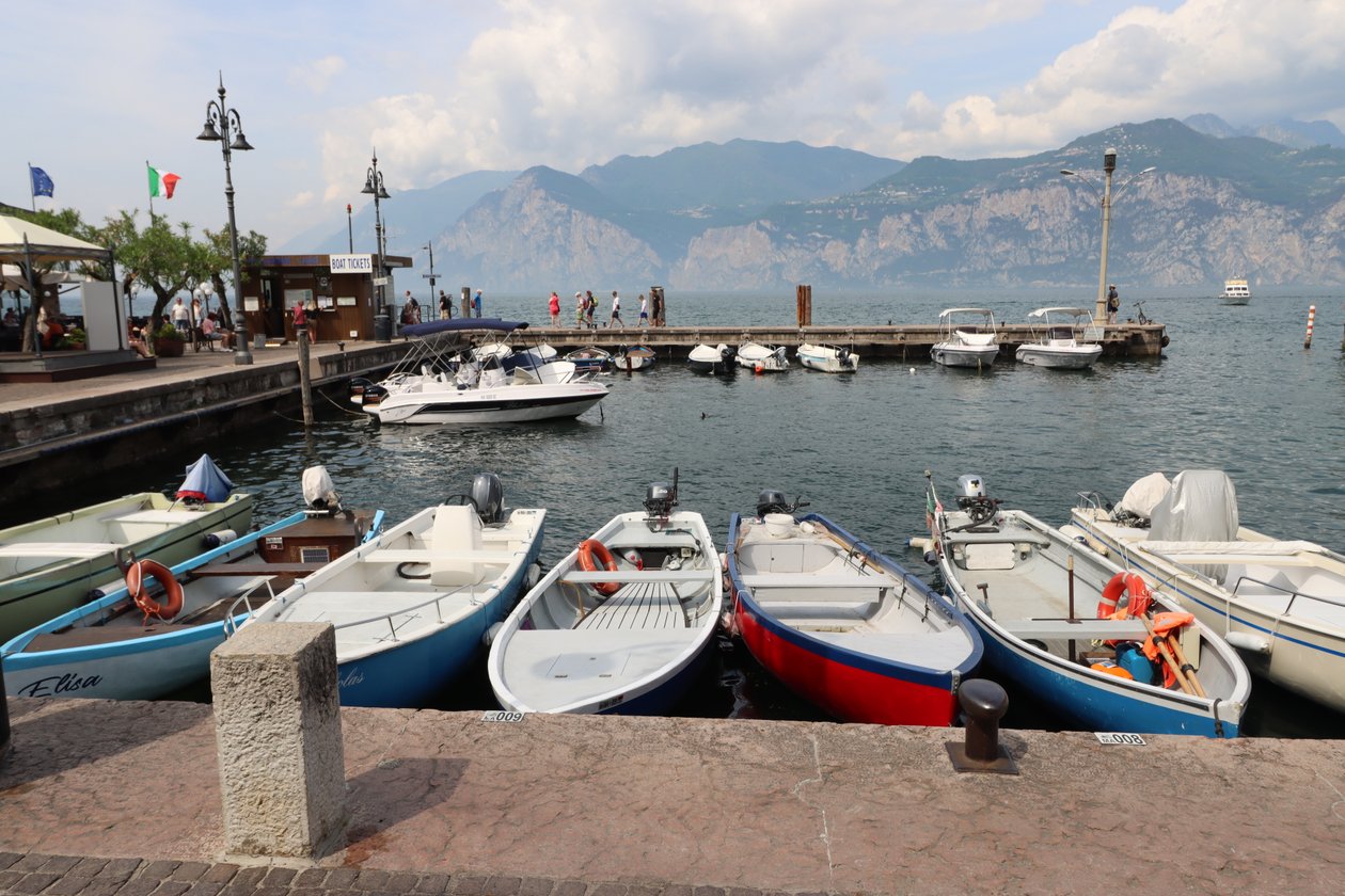 Gardasjøen Italia av Alexandra Joseph