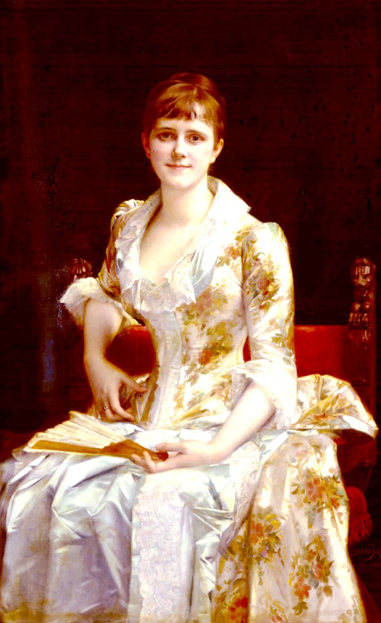 En ung dame av Alexandre Cabanel