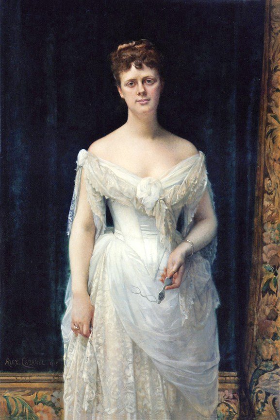 Mary Frick Garrett av Alexandre Cabanel