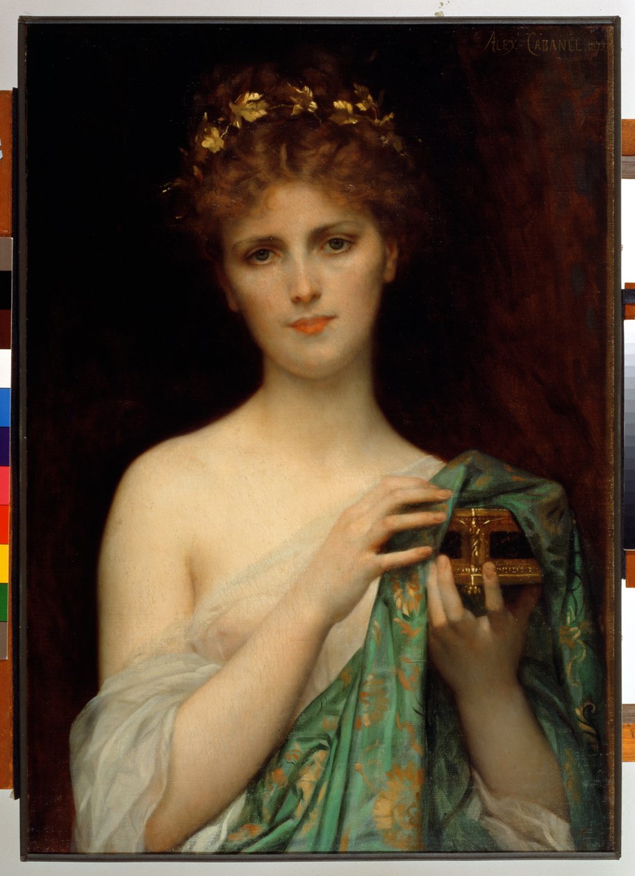 Pandora, 1873 av Alexandre Cabanel
